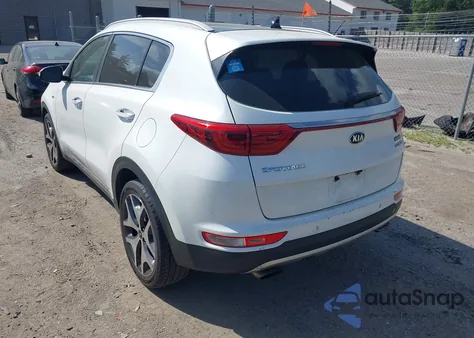 2017 Kia Sportage Sx Turbo из США, поврежденный, VIN KNDPRCA66H7190883
